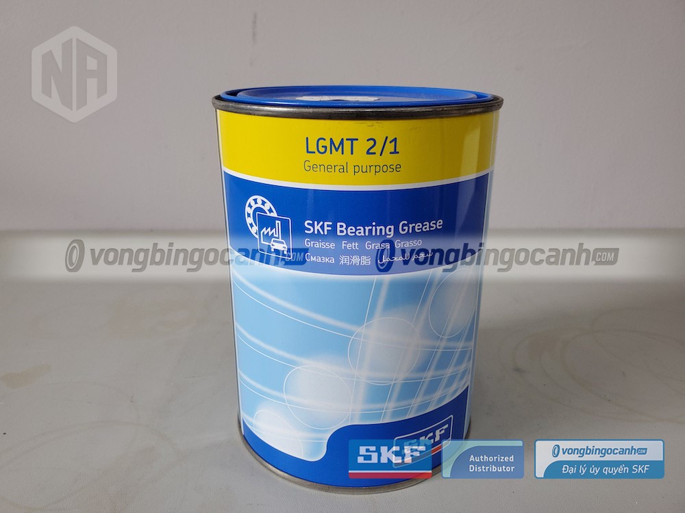 Mỡ SKF LGMT 2/1 được đóng hộp theo trọng lượng 1kg