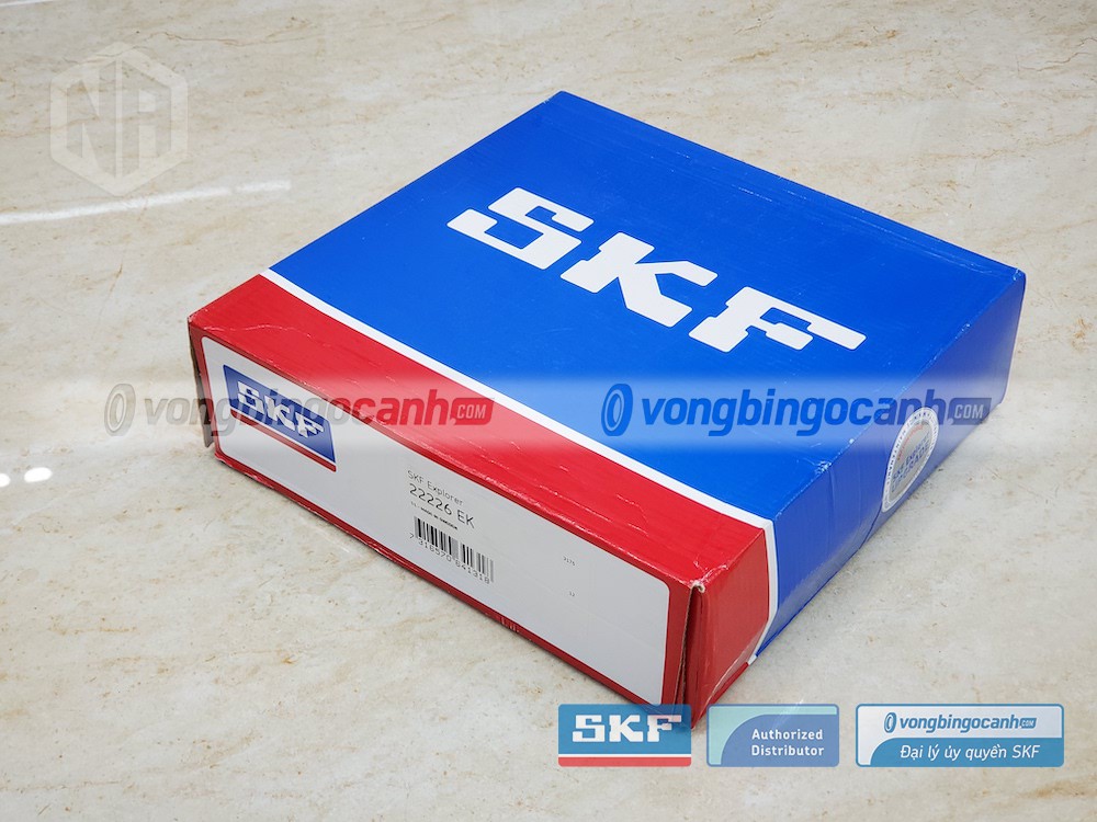 Vòng bi SKF 22226 EK chính hãng, phân phối bởi Vòng bi Ngọc Anh - Đại lý uỷ quyền SKF.