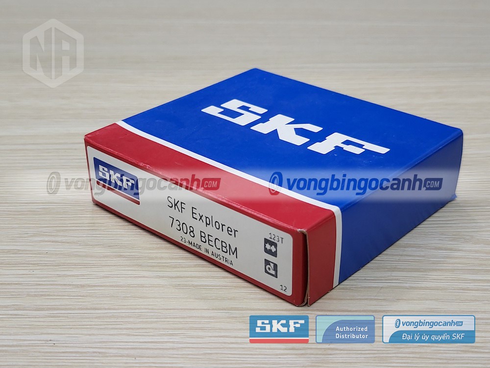 Vòng bi SKF 7308 BECBM chính hãng, phân phối bởi Vòng bi Ngọc Anh - Đại lý uỷ quyền SKF.