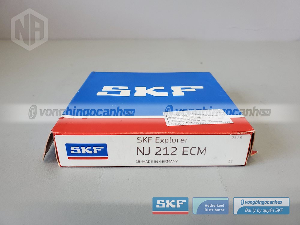 Vòng bi NJ 212 ECM Vòng bi đũa đỡ SKF Đại lý ủy quyền SKF