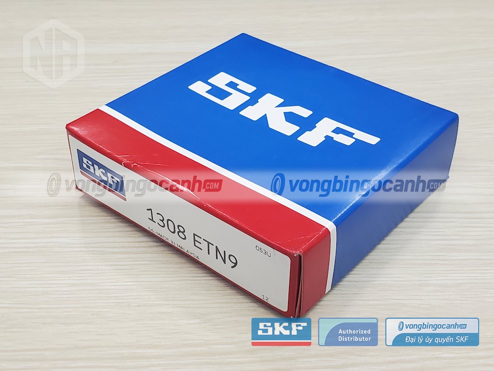 Vòng bi SKF 1308 ETN9 chính hãng, phân phối bởi Vòng bi Ngọc Anh - Đại lý uỷ quyền SKF.
