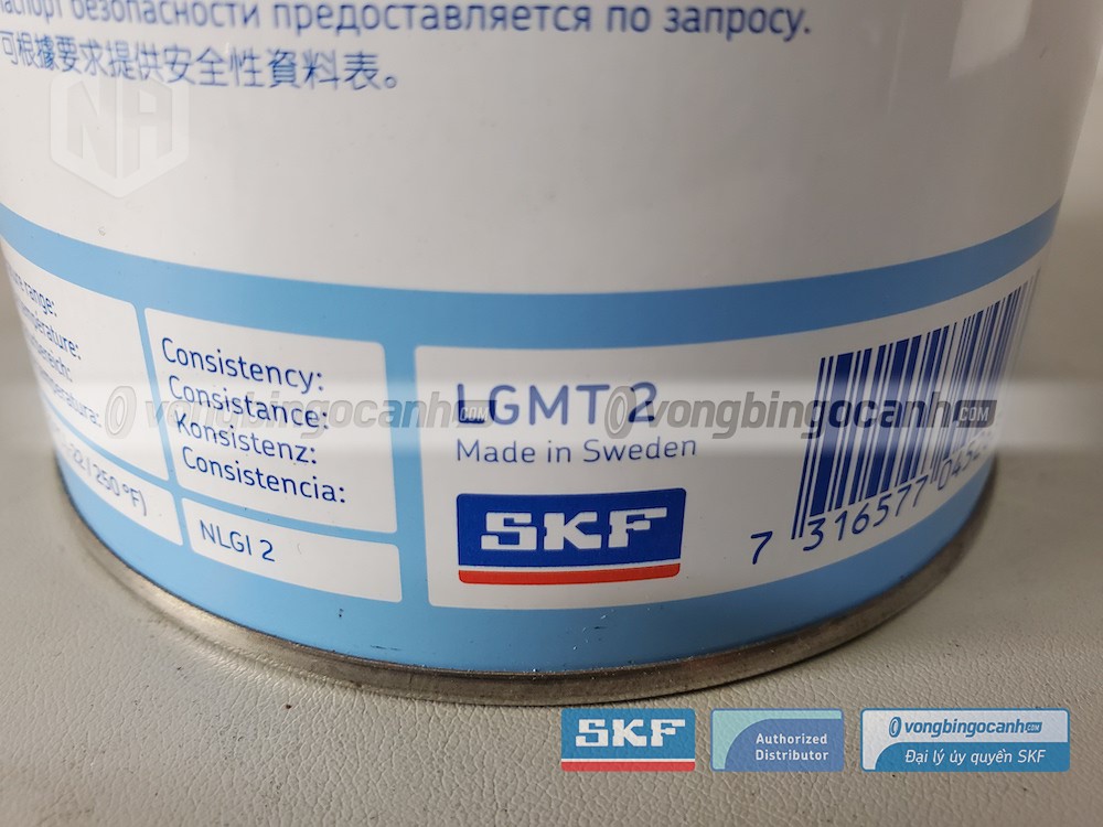 Mỡ SKF LGMT 2/1 Made in Sweden (Thụy điển)