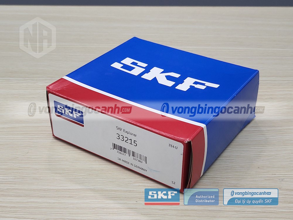 Vòng bi SKF 33215 chính hãng, phân phối bởi Vòng bi Ngọc Anh - Đại lý uỷ quyền SKF.