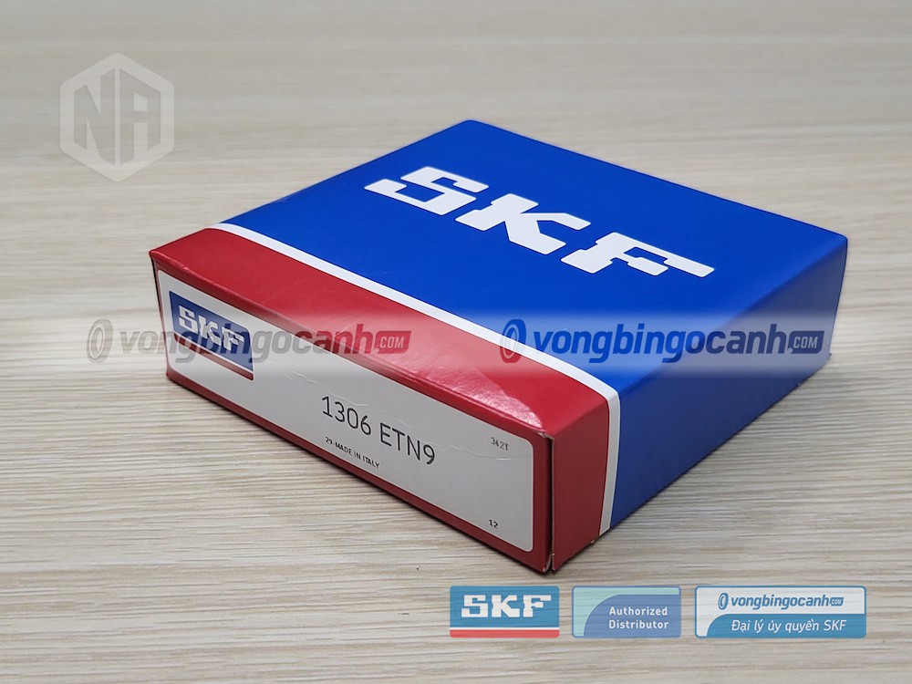 Vòng bi SKF 1306 ETN9 chính hãng, phân phối bởi Vòng bi Ngọc Anh - Đại lý uỷ quyền SKF.