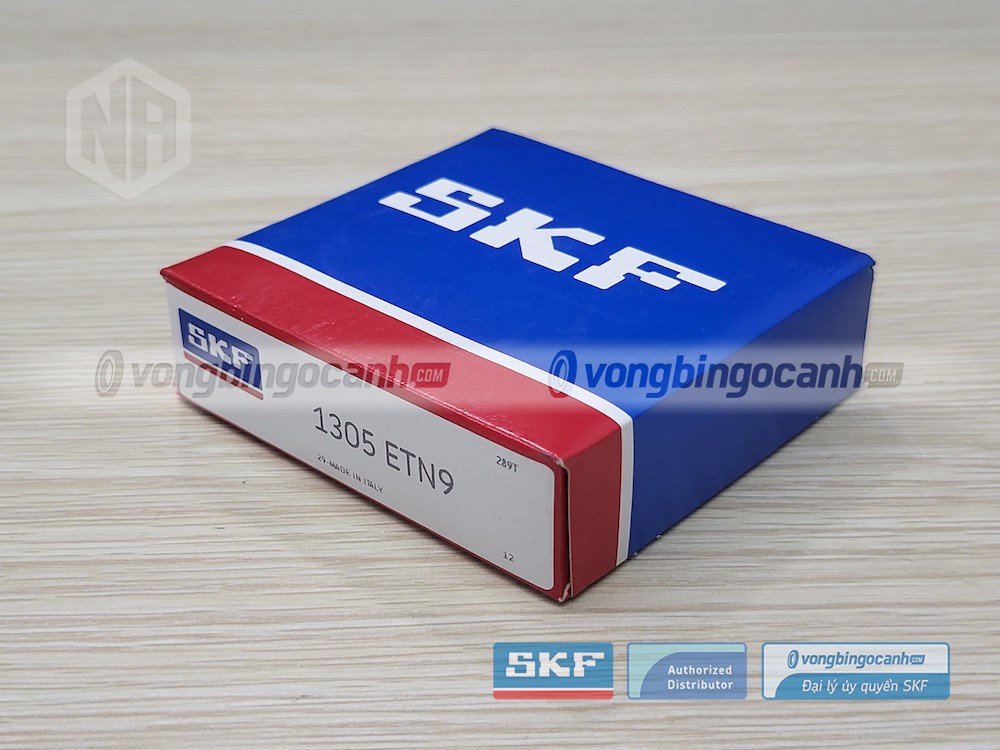 Vòng bi SKF 1305 ETN9 chính hãng, phân phối bởi Vòng bi Ngọc Anh - Đại lý uỷ quyền SKF.