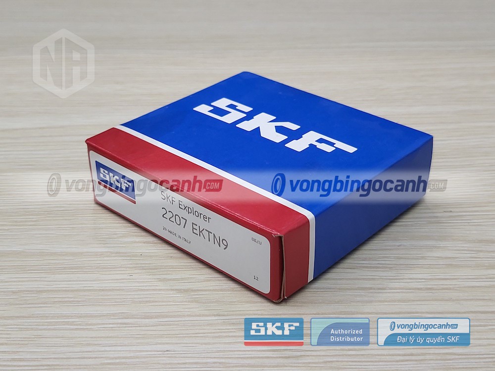 Vòng bi SKF 2207 EKTN9 chính hãng, phân phối bởi Vòng bi Ngọc Anh - Đại lý uỷ quyền SKF.