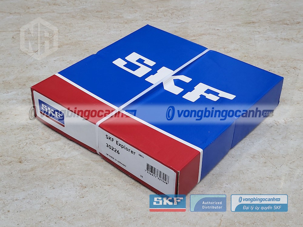 Vòng bi SKF 30226 chính hãng, phân phối bởi Vòng bi Ngọc Anh - Đại lý uỷ quyền SKF.