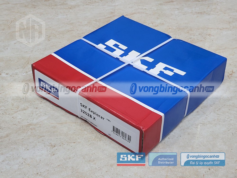 Vòng bi SKF 32028 X chính hãng, phân phối bởi Vòng bi Ngọc Anh - Đại lý uỷ quyền SKF.