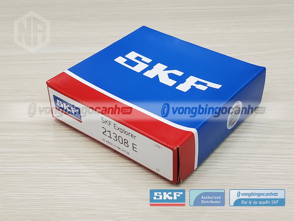 Vòng bi SKF 21308 E chính hãng, phân phối bởi Vòng bi Ngọc Anh - Đại lý uỷ quyền SKF.