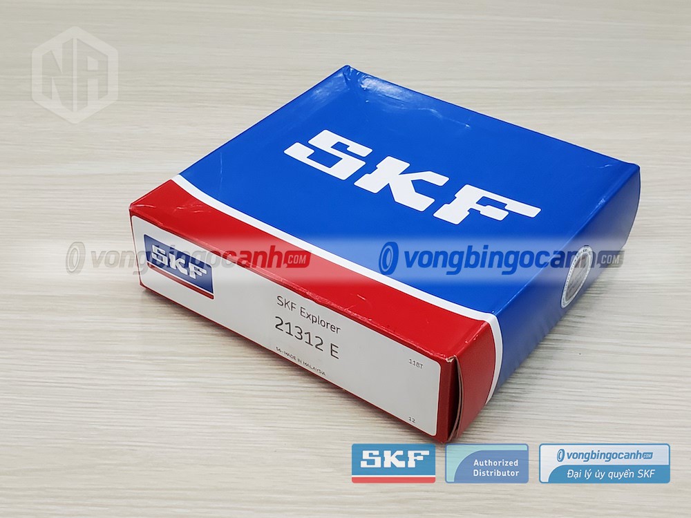 Vòng bi SKF 21312 E chính hãng, phân phối bởi Vòng bi Ngọc Anh - Đại lý uỷ quyền SKF.