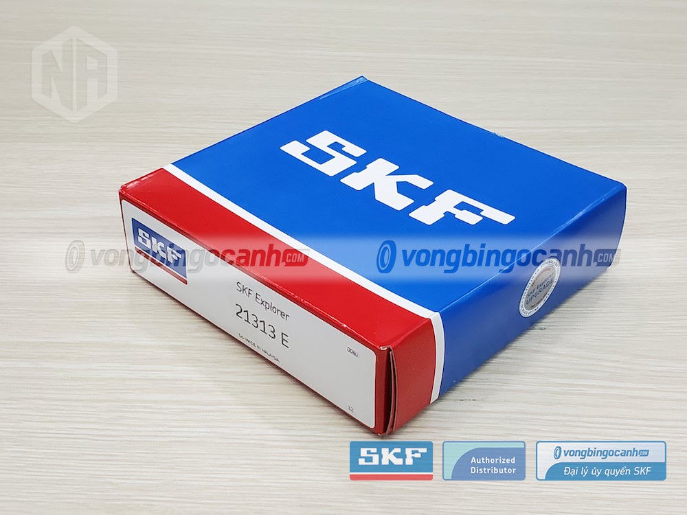 Vòng bi SKF 21313 E chính hãng, phân phối bởi Vòng bi Ngọc Anh - Đại lý uỷ quyền SKF.