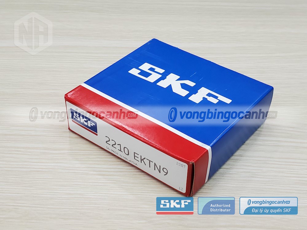 Vòng bi SKF 2210 EKTN9 chính hãng, phân phối bởi Vòng bi Ngọc Anh - Đại lý uỷ quyền SKF.