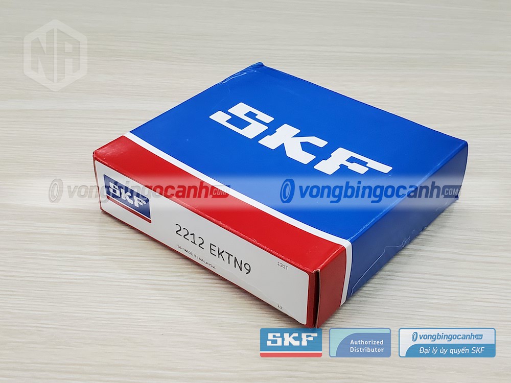 Vòng bi SKF 2212 EKTN9 chính hãng, phân phối bởi Vòng bi Ngọc Anh - Đại lý uỷ quyền SKF.