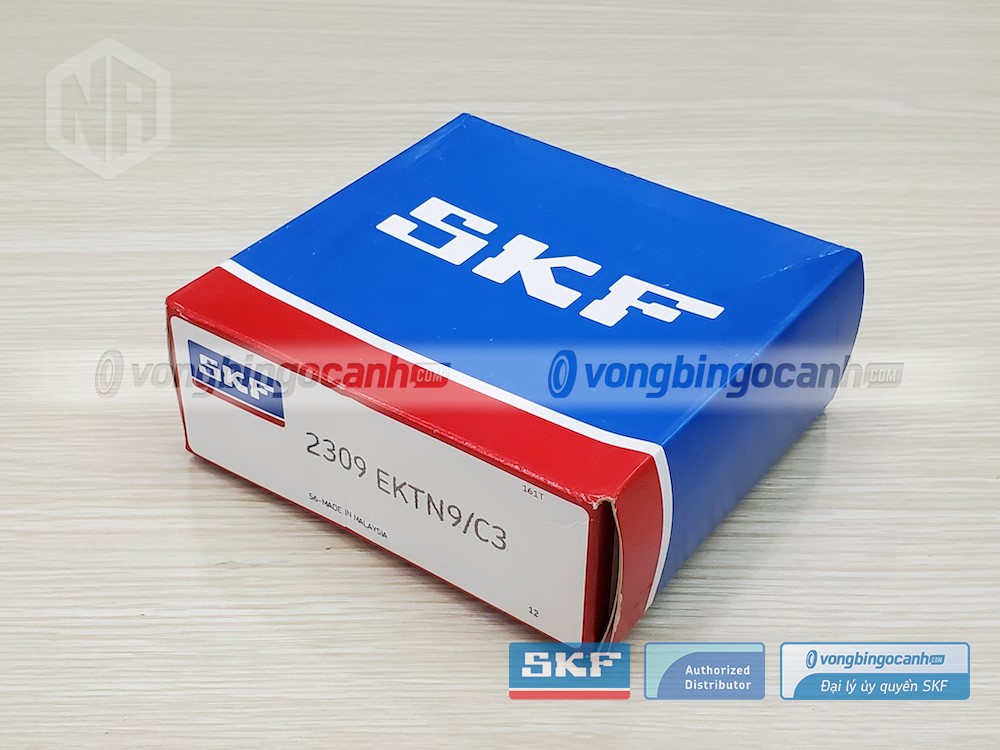 Vòng bi SKF 2309 EKTN9 chính hãng, phân phối bởi Vòng bi Ngọc Anh - Đại lý uỷ quyền SKF.