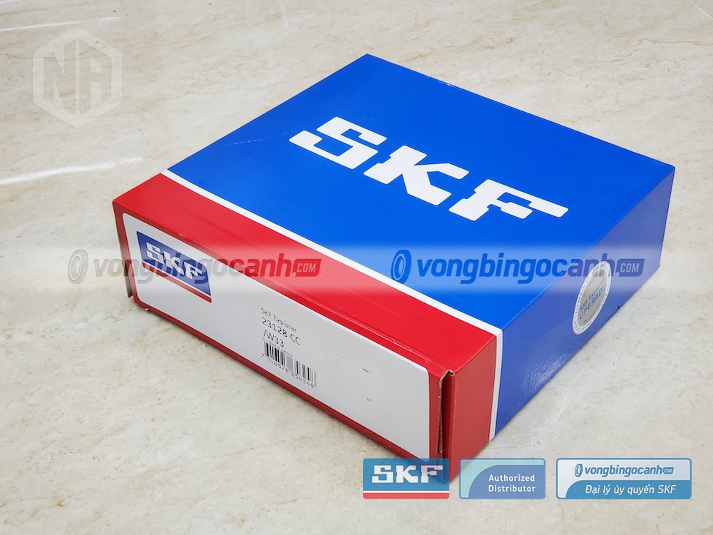 Vòng bi SKF 23128 CC/W33 chính hãng, phân phối bởi Vòng bi Ngọc Anh - Đại lý uỷ quyền SKF.