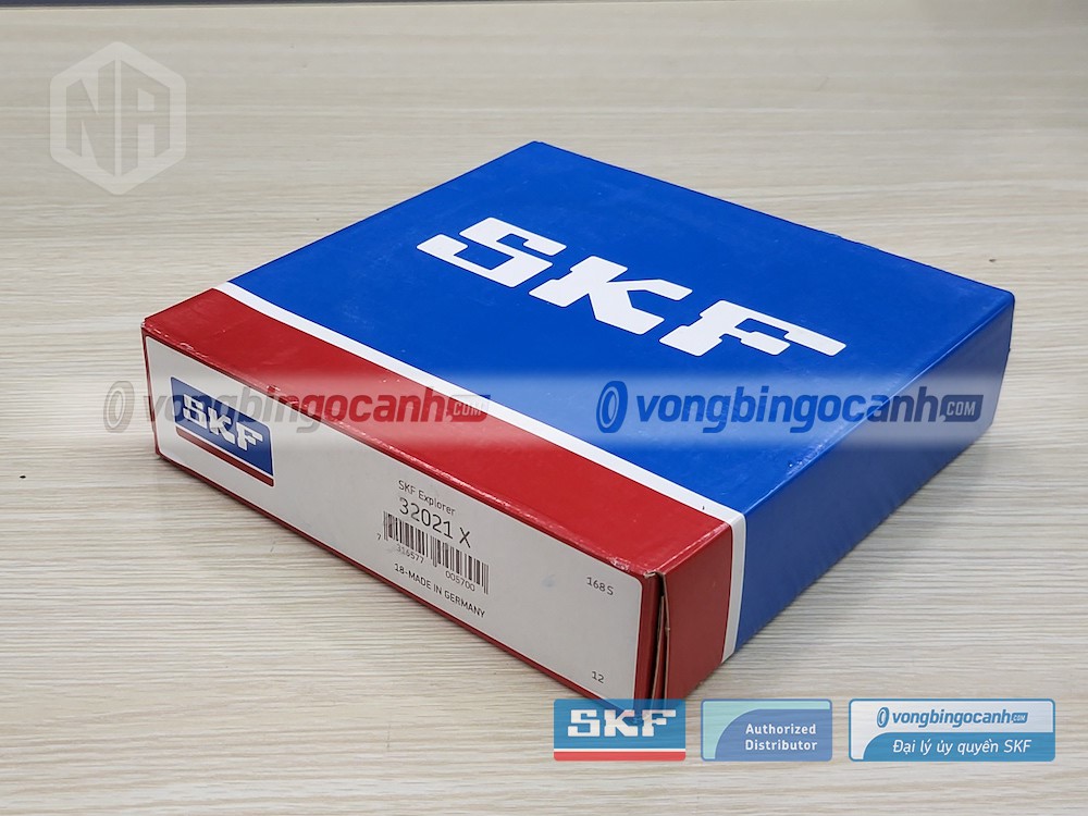 Vòng bi SKF 32021 chính hãng, phân phối bởi Vòng bi Ngọc Anh - Đại lý uỷ quyền SKF.