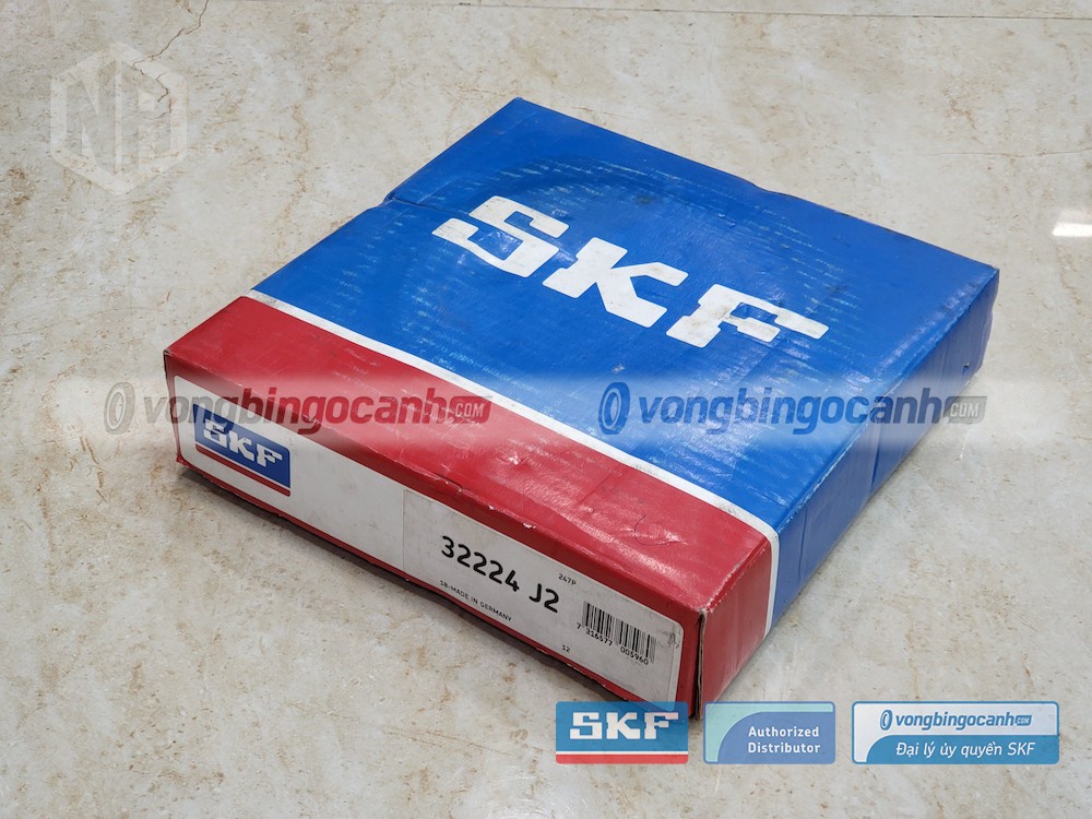 Vòng bi SKF 32224 J2 chính hãng, phân phối bởi Vòng bi Ngọc Anh - Đại lý uỷ quyền SKF.