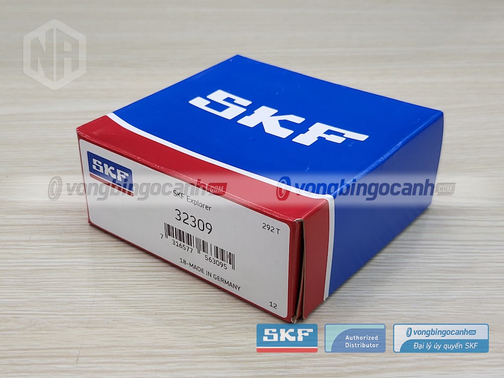 Vòng bi SKF 32309 chính hãng, phân phối bởi Vòng bi Ngọc Anh - Đại lý uỷ quyền SKF.