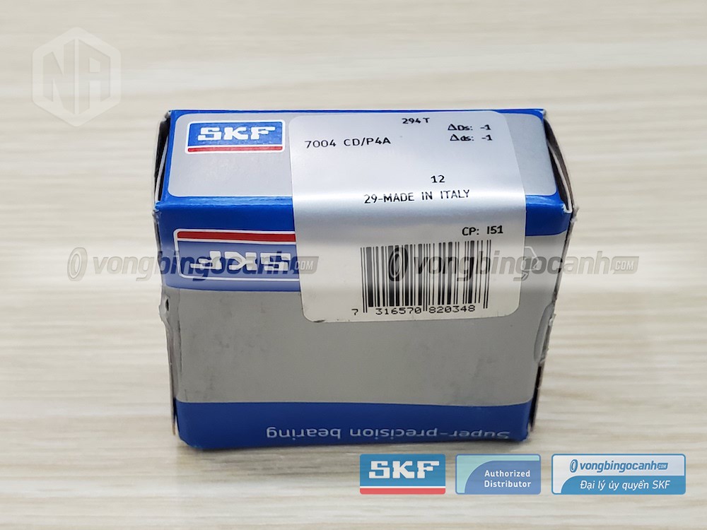 Mua vòng bi SKF 7004 CD/P4A tại các Đại lý uỷ quyền để đảm bảo sản phẩm chính hãng.