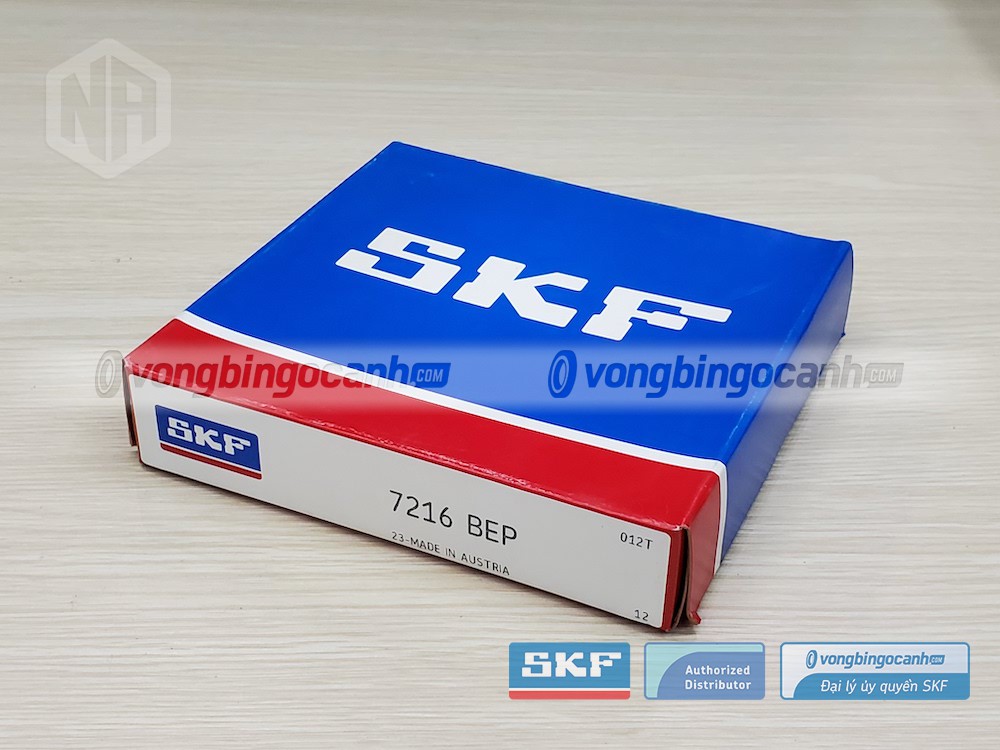 Vòng bi SKF 7216 chính hãng, phân phối bởi Vòng bi Ngọc Anh - Đại lý uỷ quyền SKF.