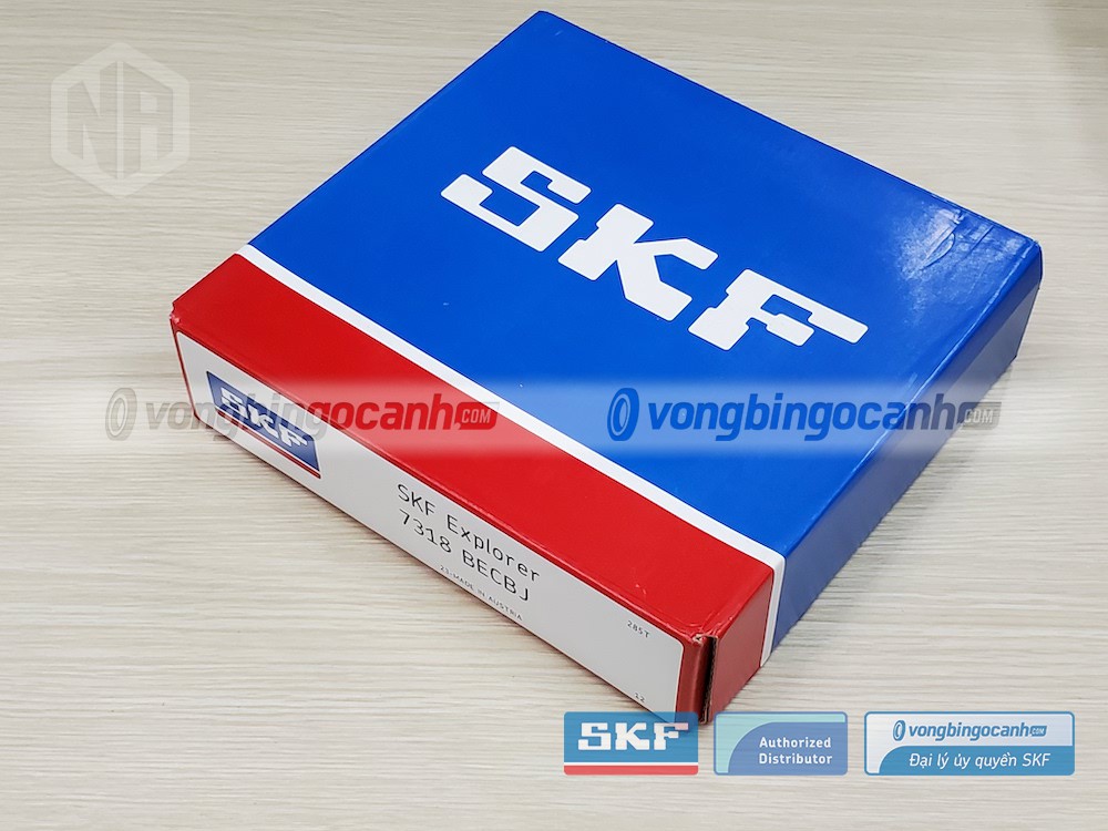 Vòng bi SKF 7318 BECBJ chính hãng, phân phối bởi Vòng bi Ngọc Anh - Đại lý uỷ quyền SKF.