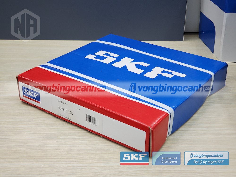 Vòng bi SKF NU 230 ECJ chính hãng, phân phối bởi Vòng bi Ngọc Anh - Đại lý uỷ quyền SKF.
