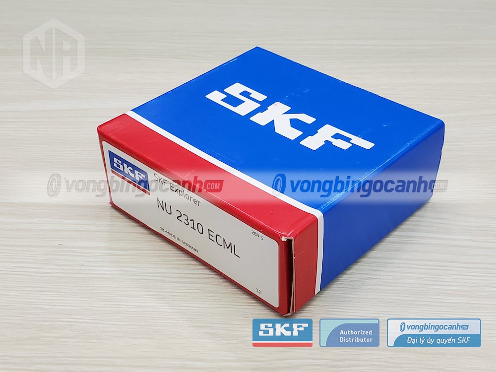 Vòng bi SKF NU 2310 ECML chính hãng, phân phối bởi Vòng bi Ngọc Anh - Đại lý uỷ quyền SKF.