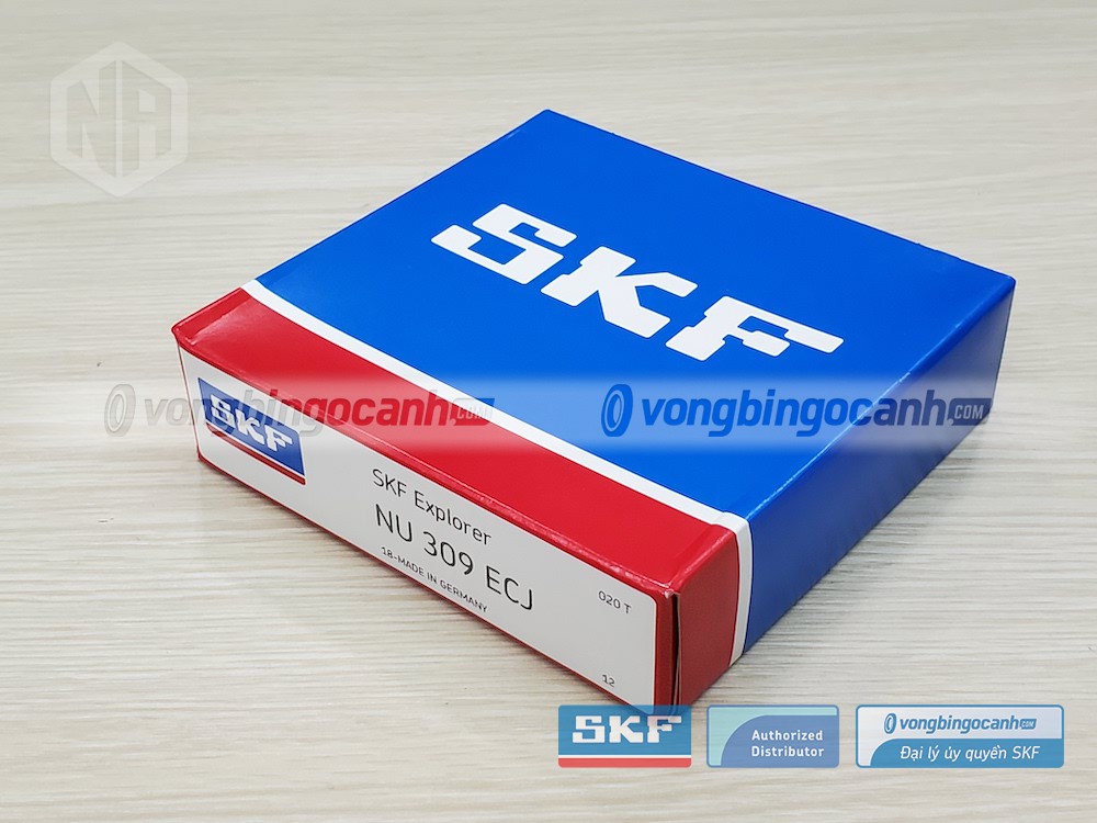 Vòng bi SKF NU 309 ECJ chính hãng, phân phối bởi Vòng bi Ngọc Anh - Đại lý uỷ quyền SKF.