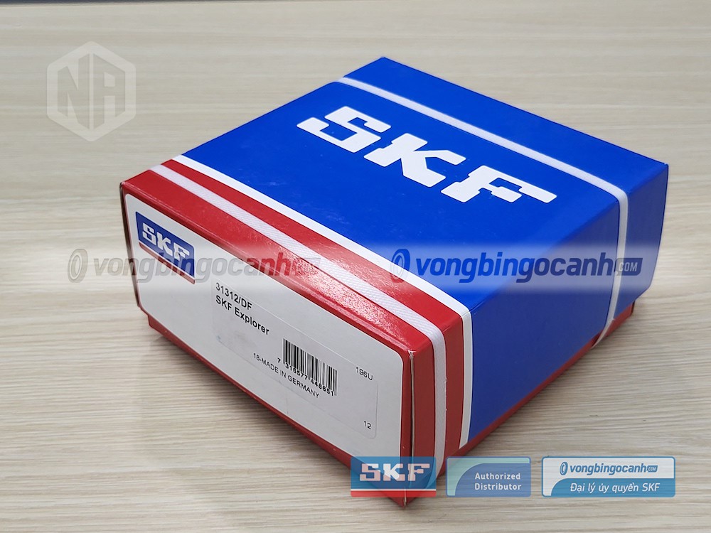Vòng bi SKF 31312/DF chính hãng, phân phối bởi Vòng bi Ngọc Anh - Đại lý uỷ quyền SKF.