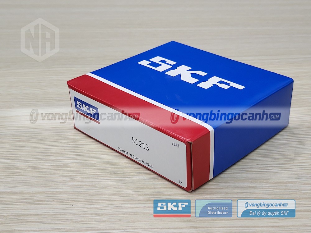 Vòng bi SKF 51213 chính hãng, phân phối bởi Vòng bi Ngọc Anh - Đại lý uỷ quyền SKF.