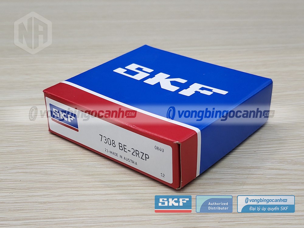 Vòng bi SKF 7308 BE-2RZP chính hãng, phân phối bởi Vòng bi Ngọc Anh - Đại lý uỷ quyền SKF.