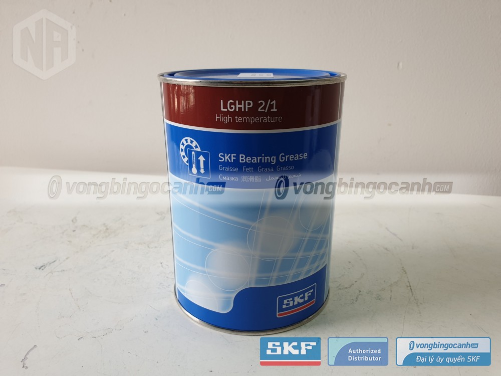 Mỡ SKF LGHP 2/1 được đóng hộp theo trọng lượng 1 kg