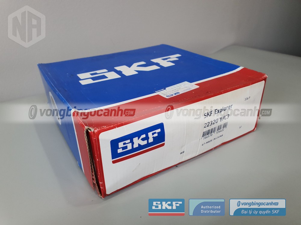 Vòng bi SKF 22320 E/C3 chính hãng, phân phối bởi Vòng bi Ngọc Anh - Đại lý uỷ quyền SKF.