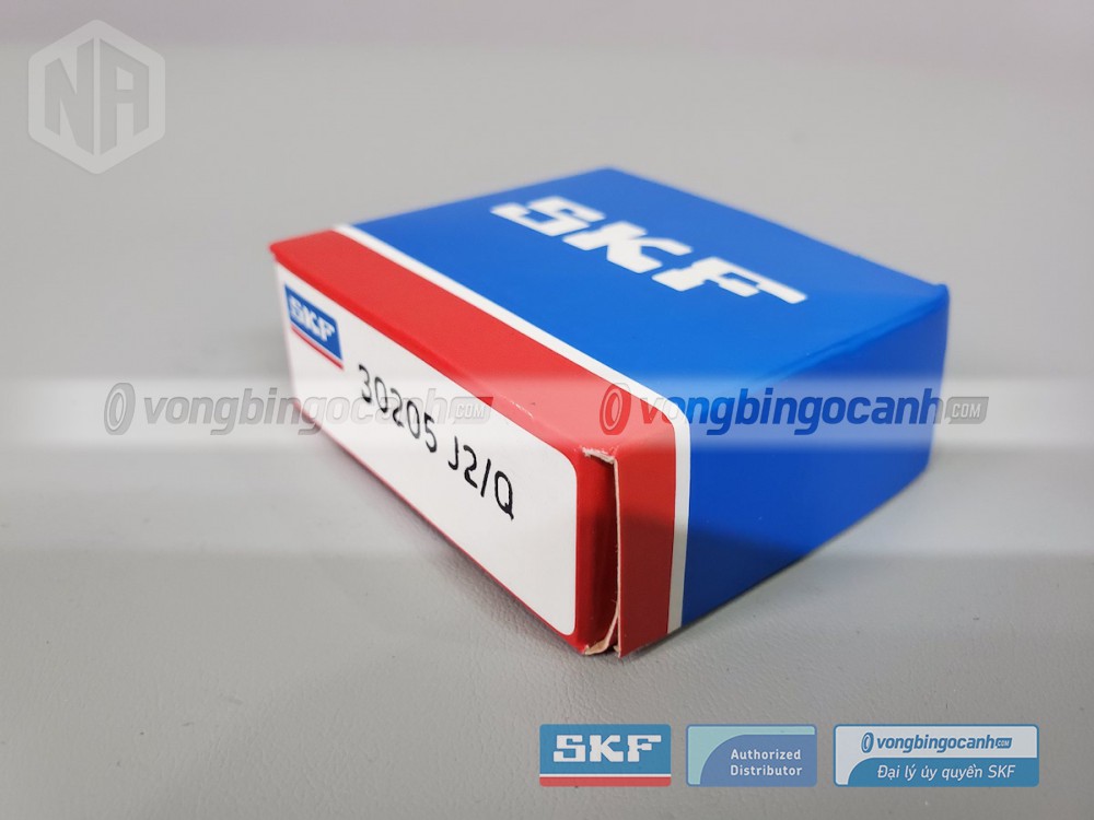Vòng bi SKF 30205 chính hãng, phân phối bởi Vòng bi Ngọc Anh - Đại lý uỷ quyền SKF.