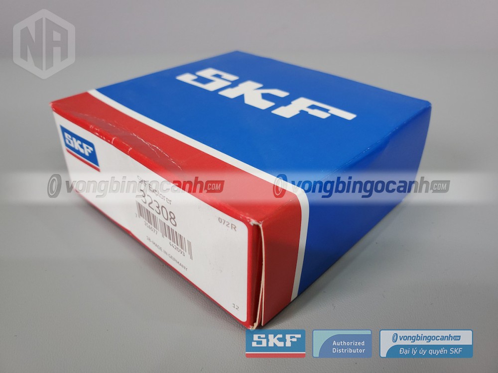 Vòng bi SKF 32308 chính hãng, phân phối bởi Vòng bi Ngọc Anh - Đại lý uỷ quyền SKF.