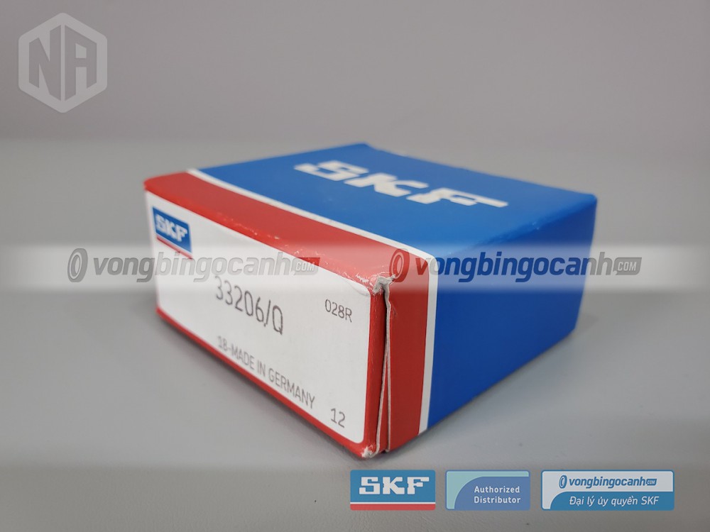 Vòng bi SKF 33206 chính hãng, phân phối bởi Vòng bi Ngọc Anh - Đại lý uỷ quyền SKF.
