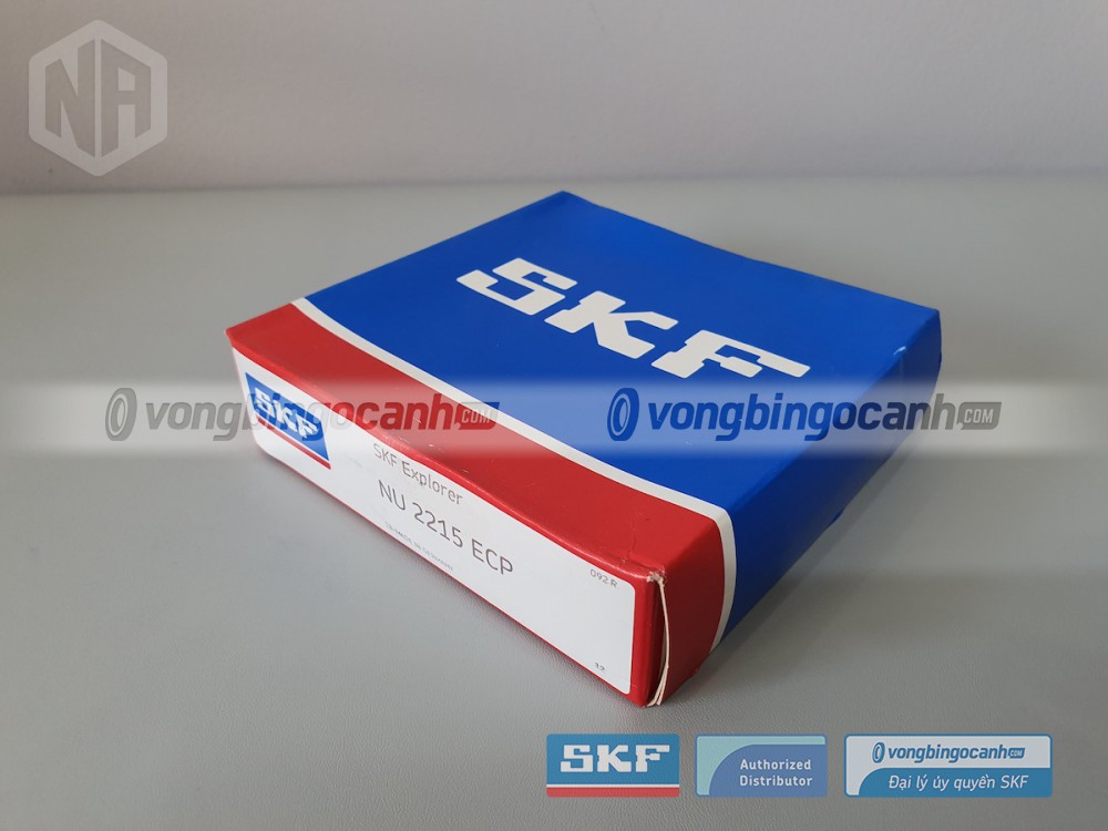 Vòng bi SKF NU 2215 ECP chính hãng, phân phối bởi Vòng bi Ngọc Anh - Đại lý uỷ quyền SKF.