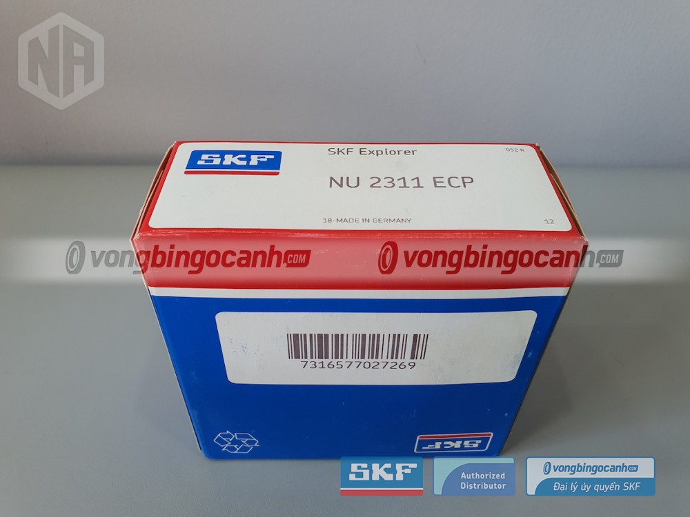 Mua vòng bi SKF NU 2311 ECP tại các Đại lý uỷ quyền để đảm bảo sản phẩm chính hãng.