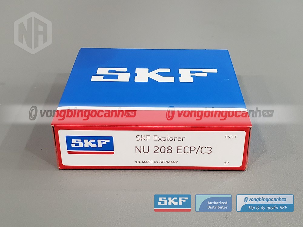 Mua vòng bi SKF NU 208 ECP/C3 tại các Đại lý uỷ quyền để đảm bảo sản phẩm chính hãng.