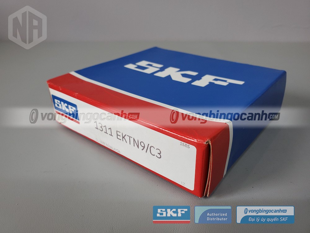 Vòng bi SKF 1311 EKTN9/C3 chính hãng, phân phối bởi Vòng bi Ngọc Anh - Đại lý uỷ quyền SKF.