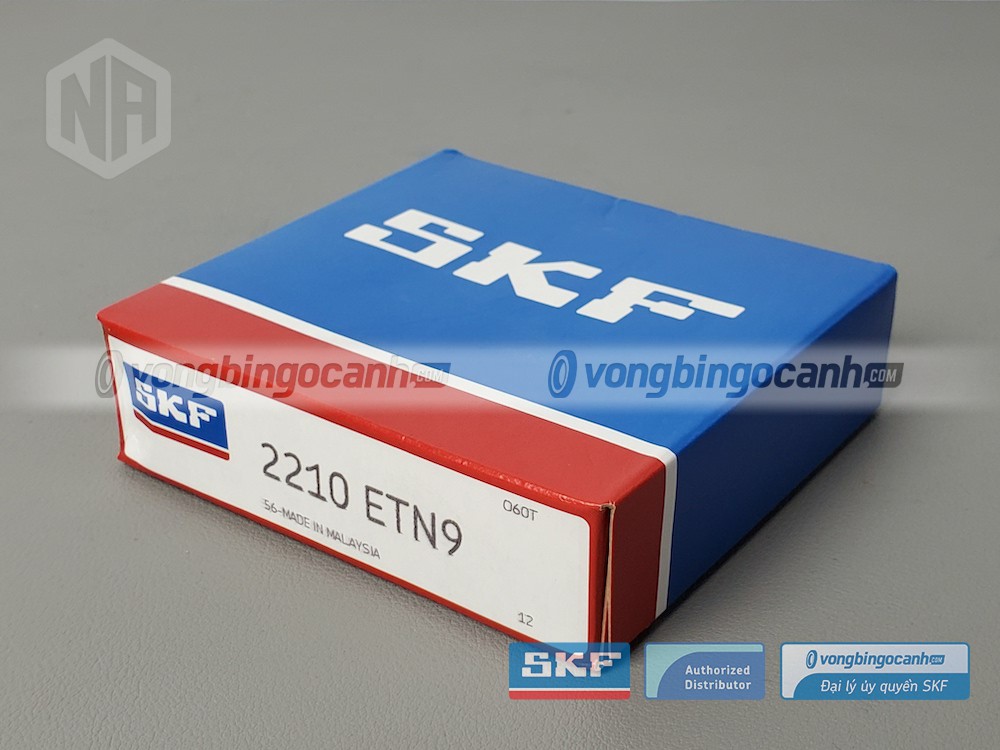 Vòng bi SKF 2210 ETN9 chính hãng, phân phối bởi Vòng bi Ngọc Anh - Đại lý uỷ quyền SKF.