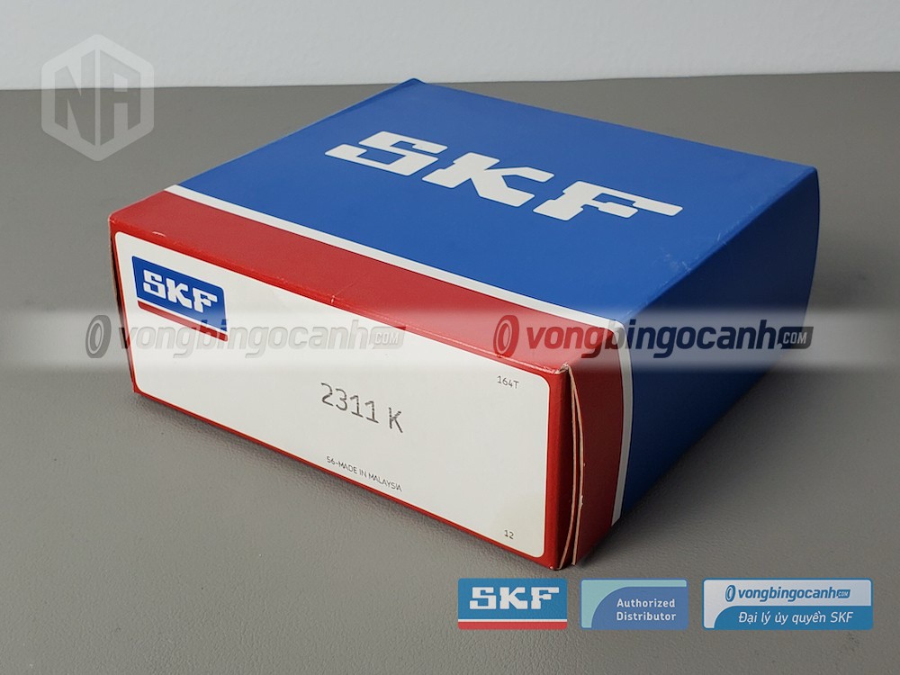 Vòng bi SKF 2311 K chính hãng, phân phối bởi Vòng bi Ngọc Anh - Đại lý uỷ quyền SKF.