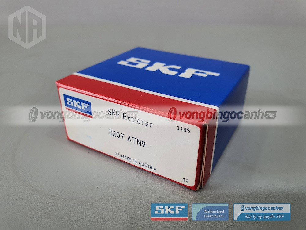 Vòng bi SKF Vòng bi 3207 ATN9 chính hãng, phân phối bởi Vòng bi Ngọc Anh - Đại lý uỷ quyền SKF.