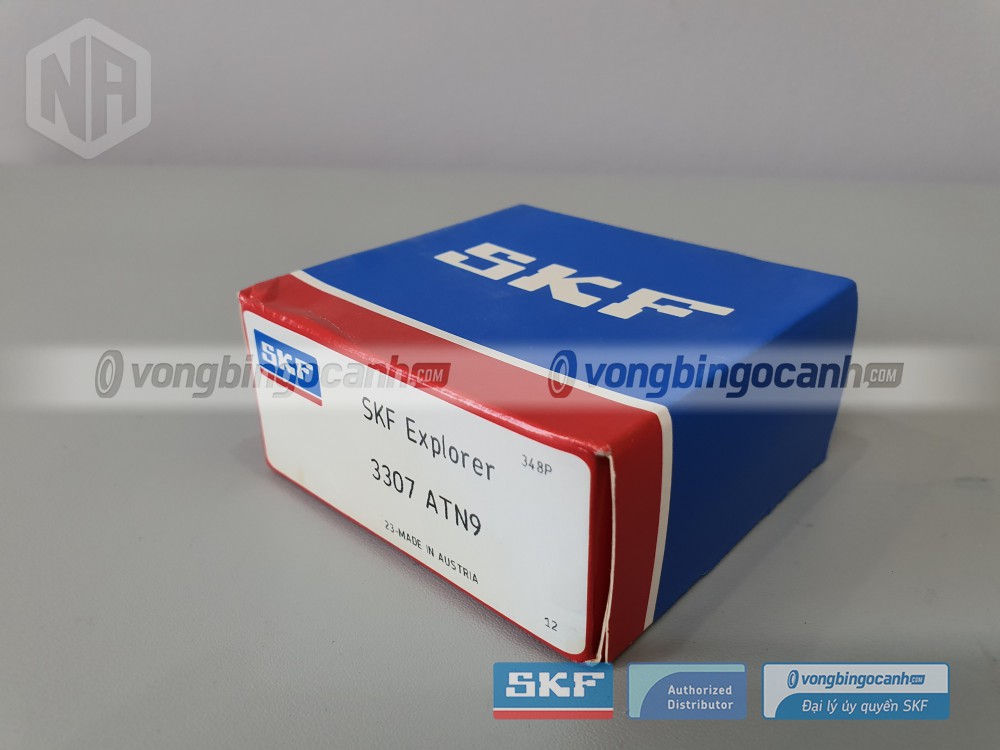 Vòng bi SKF 3307 ATN9 chính hãng, phân phối bởi Vòng bi Ngọc Anh - Đại lý uỷ quyền SKF.
