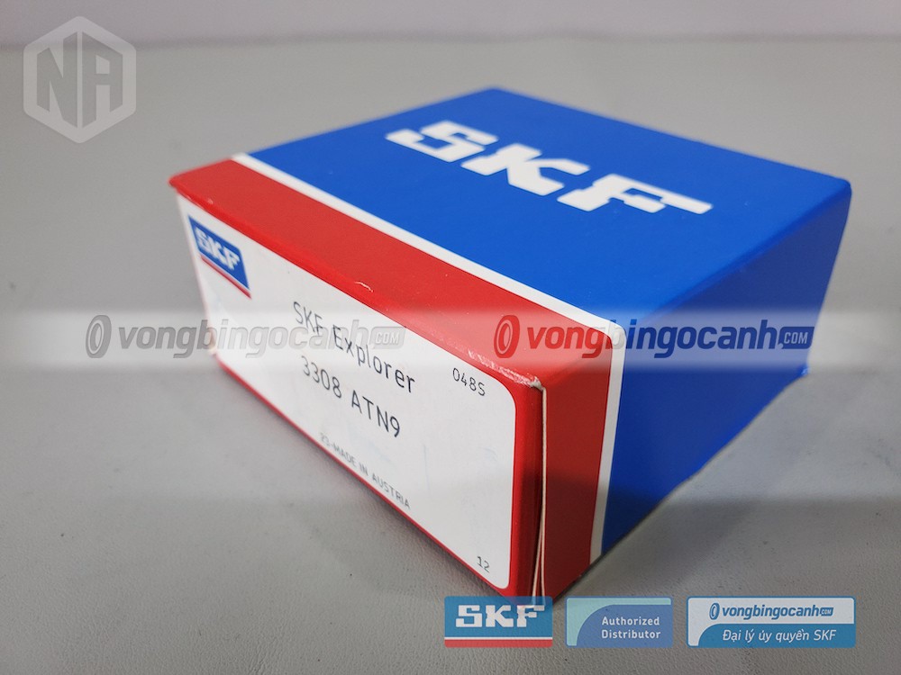 Vòng bi SKF Vòng bi 3308 ATN9 chính hãng, phân phối bởi Vòng bi Ngọc Anh - Đại lý uỷ quyền SKF.