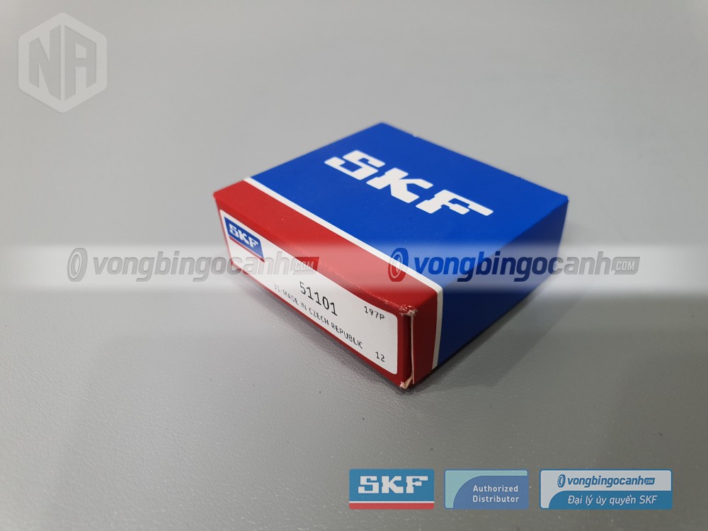 Vòng bi SKF 51101 chính hãng, phân phối bởi Vòng bi Ngọc Anh - Đại lý uỷ quyền SKF.
