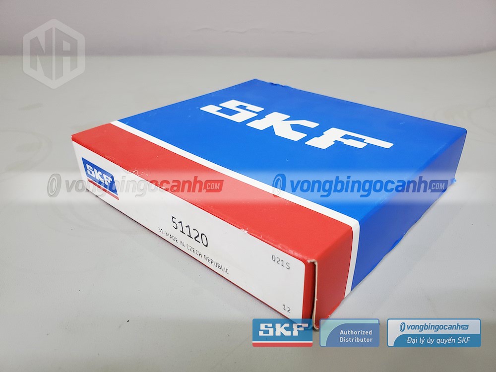 Vòng bi SKF 51120 chính hãng, phân phối bởi Vòng bi Ngọc Anh - Đại lý uỷ quyền SKF.