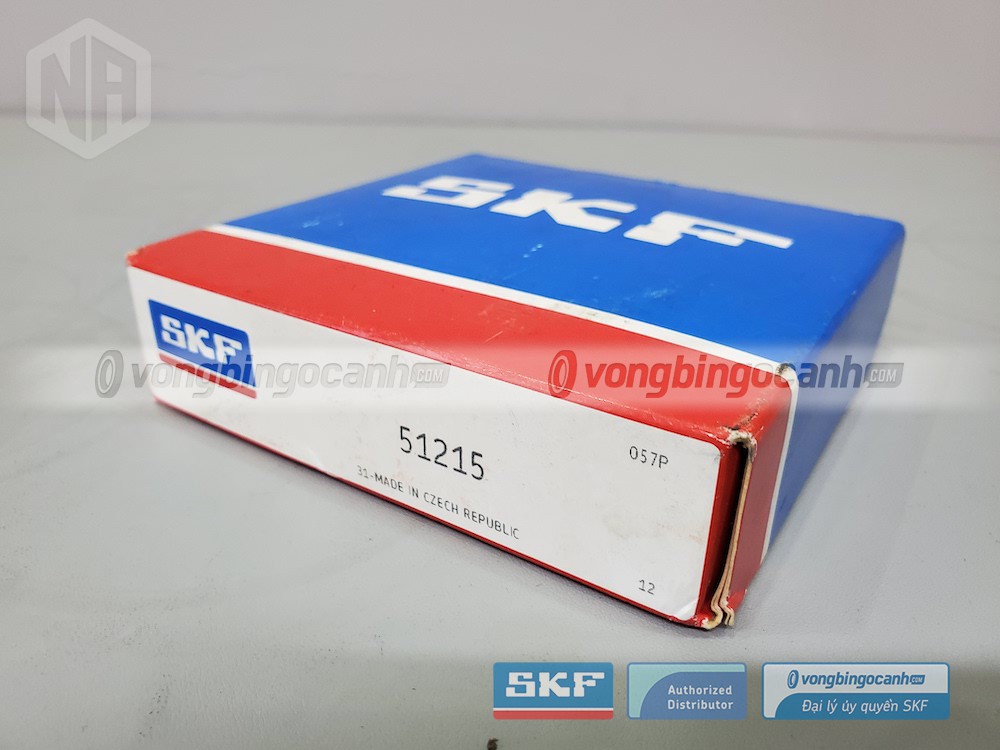 Vòng bi SKF 51215 chính hãng, phân phối bởi Vòng bi Ngọc Anh - Đại lý uỷ quyền SKF.
