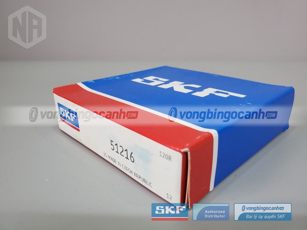 Vòng bi SKF 51216 chính hãng, phân phối bởi Vòng bi Ngọc Anh - Đại lý uỷ quyền SKF.
