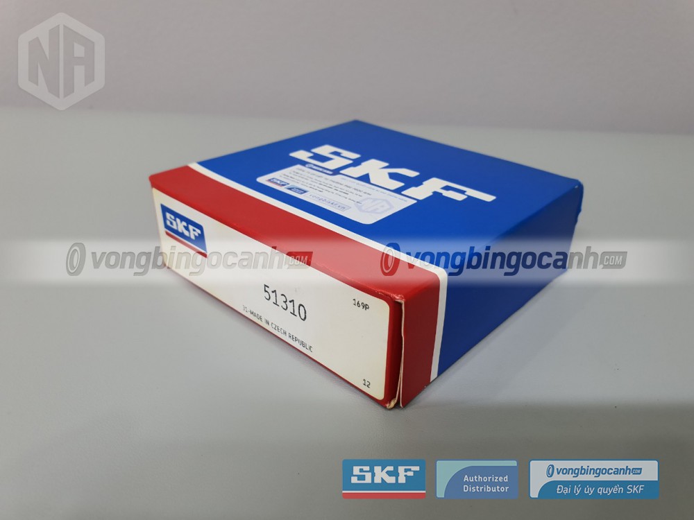 Vòng bi SKF 51310 chính hãng, phân phối bởi Vòng bi Ngọc Anh - Đại lý uỷ quyền SKF.